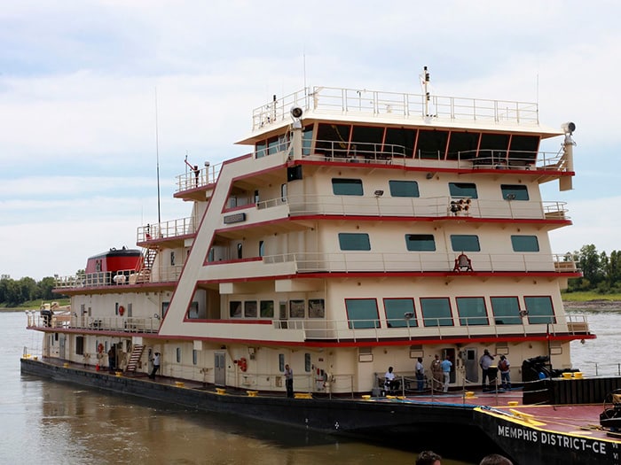 MRC uses M/V Mississippi fpr its inspection trips