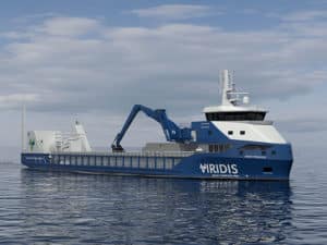 Viridis ammonia-fueled bulker