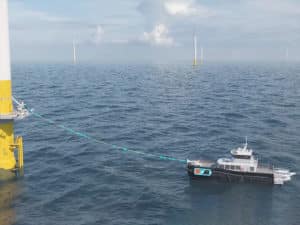 offshore charging system will soon be tested at a wind farm