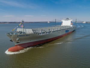 Box ship will receive LNG dual-fuel retrofit