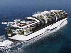 Meyer Group's concept cruise ship of the future
