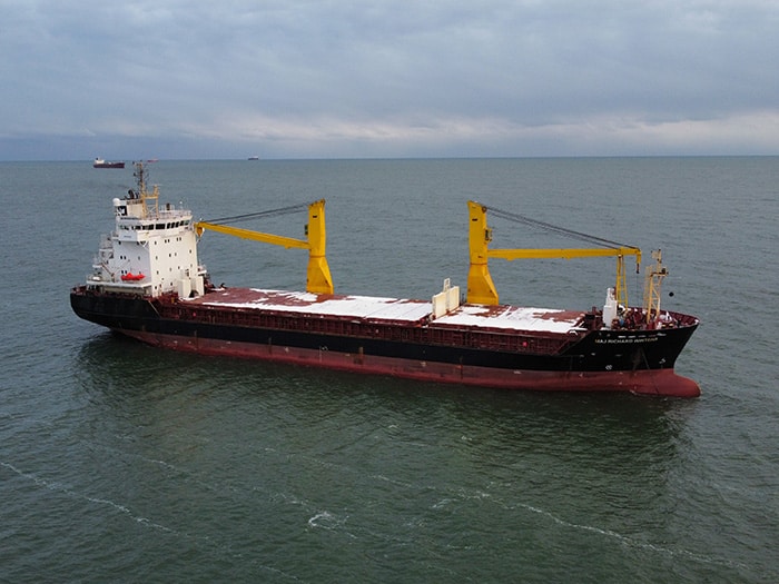 Maj. Richard Winters, one of Sealift Inc.'s six U.S. flag containerships that use Fleet Hotspot