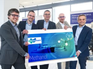 Partners in methanol fueled high speed engine prlect