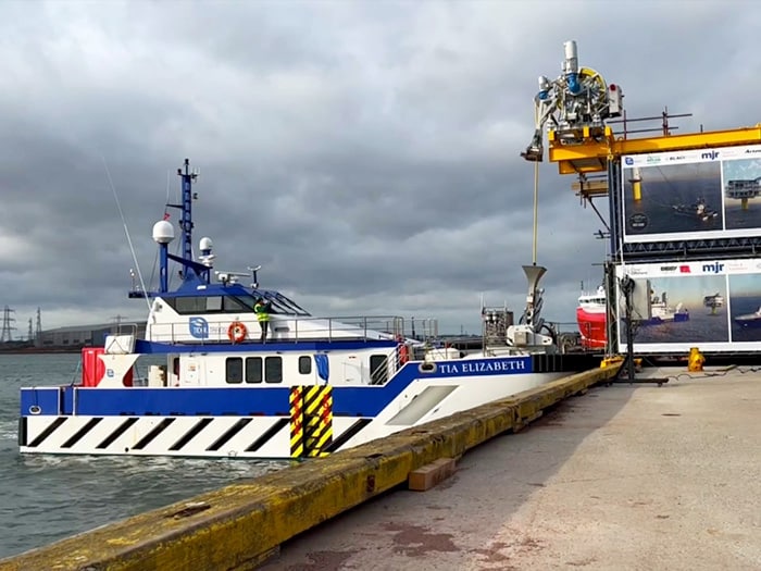 offshore charging system was tested in port