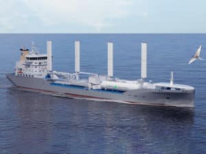 New Terntank vessels will have suction sails and methanol dual fuel engines