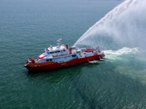 New fire and rescue boats will be larger than earlier 35 meter series