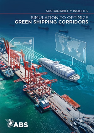 New ABS publication on green shipping corridor simulation