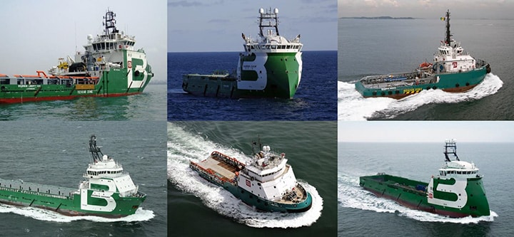 Bourbpn Guyana vessels