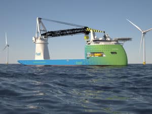 offshore wind foundation installation vessel