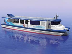 Indian fully electric ferry