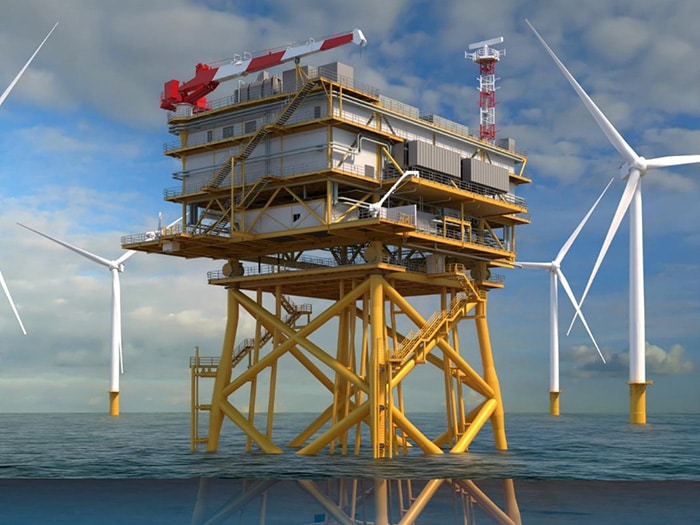 offshore substation platform