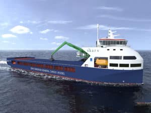 Enova funded ammonia-fueled short sea bulker