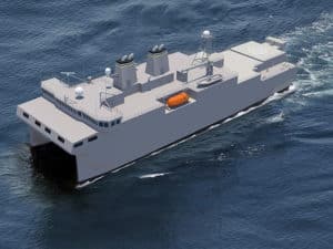 Austal LimitedT-AGOS vessel rendering