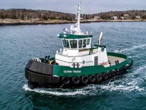 Seaway Trident tug on the water