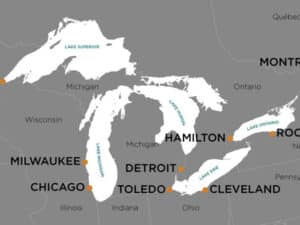 short-sea shipping potential areas