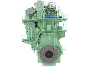 Green-methanol engine retrofit engine