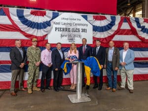 Keel laying of final Independence-variant LCS