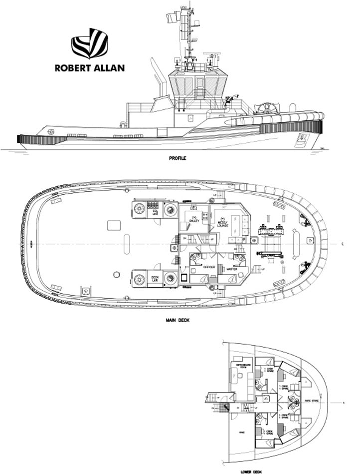 GA drawing of RAstar 3200-W