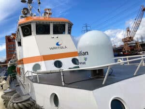 Wärtsilä ANCS floating laboratory ship Ahti