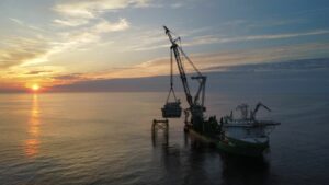 DEME vessel installs Vineyard Wind subsea power station