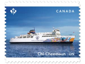 Canadian ferry stamps