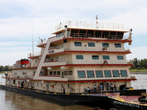 The M/V Mississippi is a U.S. Army Corps of Engineers towboat operating on the Mississippi River. It is the largest diesel towboat on the river.