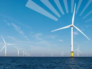 Rendering of Revolution Wind offshore wind farm