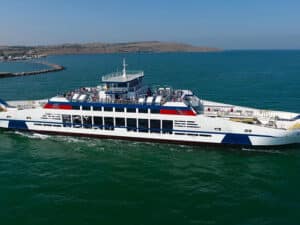 Kerch bridge ferry