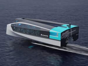 Artemis Technologies sees the future of ferries as foil-borne — and it already has a 12-meter prototype making demo runs.