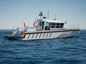 Metal Shark fast fireboat