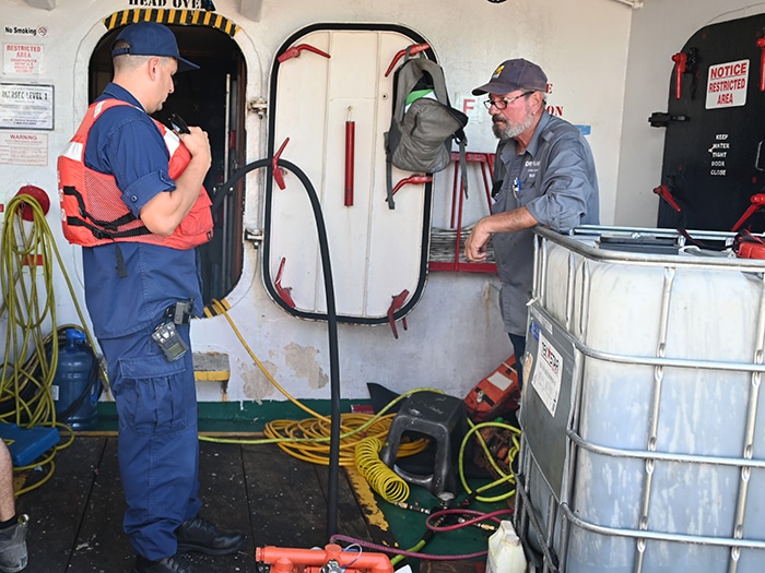 Bonnie G grounding response personnel