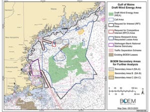 Gulf of Maine draft Wind Energy Area