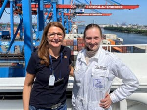 female cadet mentoring program leaders