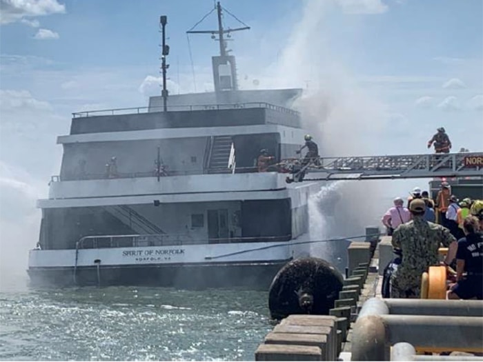 Spirit of Norfolk had no fire detection or firefighting systems