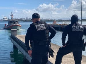 Stowaway migrants were transferred to CBP custody
