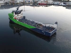 Armada 78 meter lean-crewed offshore service vessel will be used in methanol conversion kit project.
