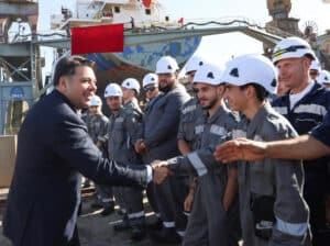 U.S. official at Elefsina shipyard