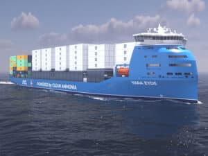Yara International is backing a plan to build the world's first ammonia-fueled containership
