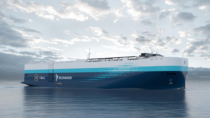 11,000-TEU PCTC 
Rendering  