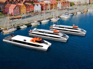 Brunnvoll Mar-El is systems inegrator for three hast ferries