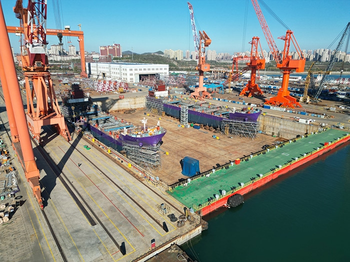 First two Northern Lights CO2 carrier ships are under construction
