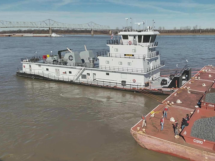 New Crounse towboat