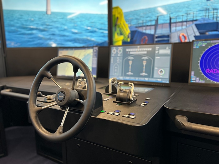 offshore wind training center simulator