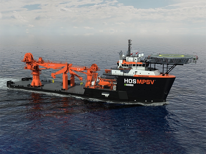 HOS MPSV completion vessel