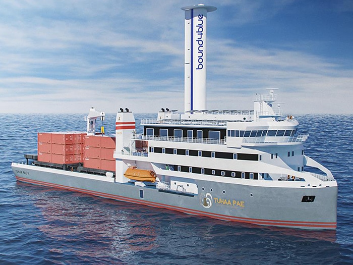 Coteval-designed ship will feature eSAIL