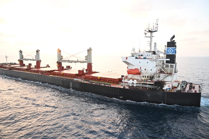 Genco bulker hit by drone