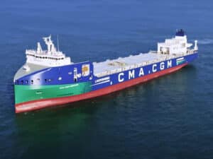 CMA CGM next generation feeder vessel