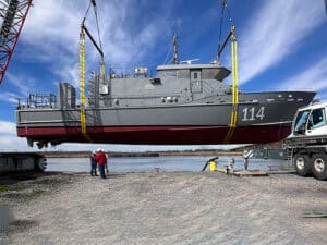 New Metal Shark manufacturing facility will build patrol boats like this