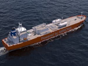 Exmar ammonia-fueled vessel