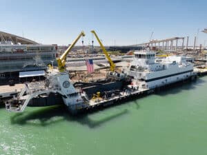 The General Arnold was christened in Corpus Christi, Texas, on February 20, 2024, and will immediately begin work on Phase Four of the Corpus Christi Ship Channel Improvement Project.